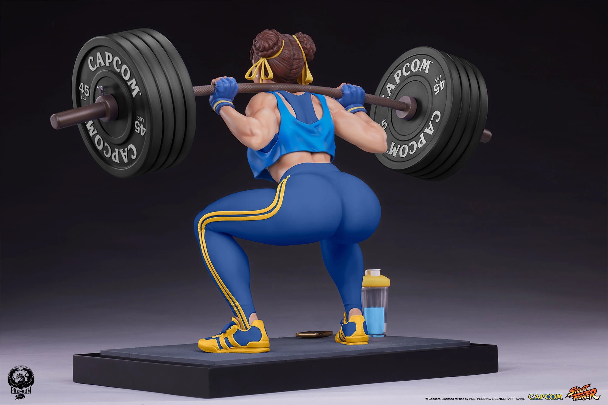 Chun-Li: Powerlifting (Alpha Edition) Quarter Scale Statue