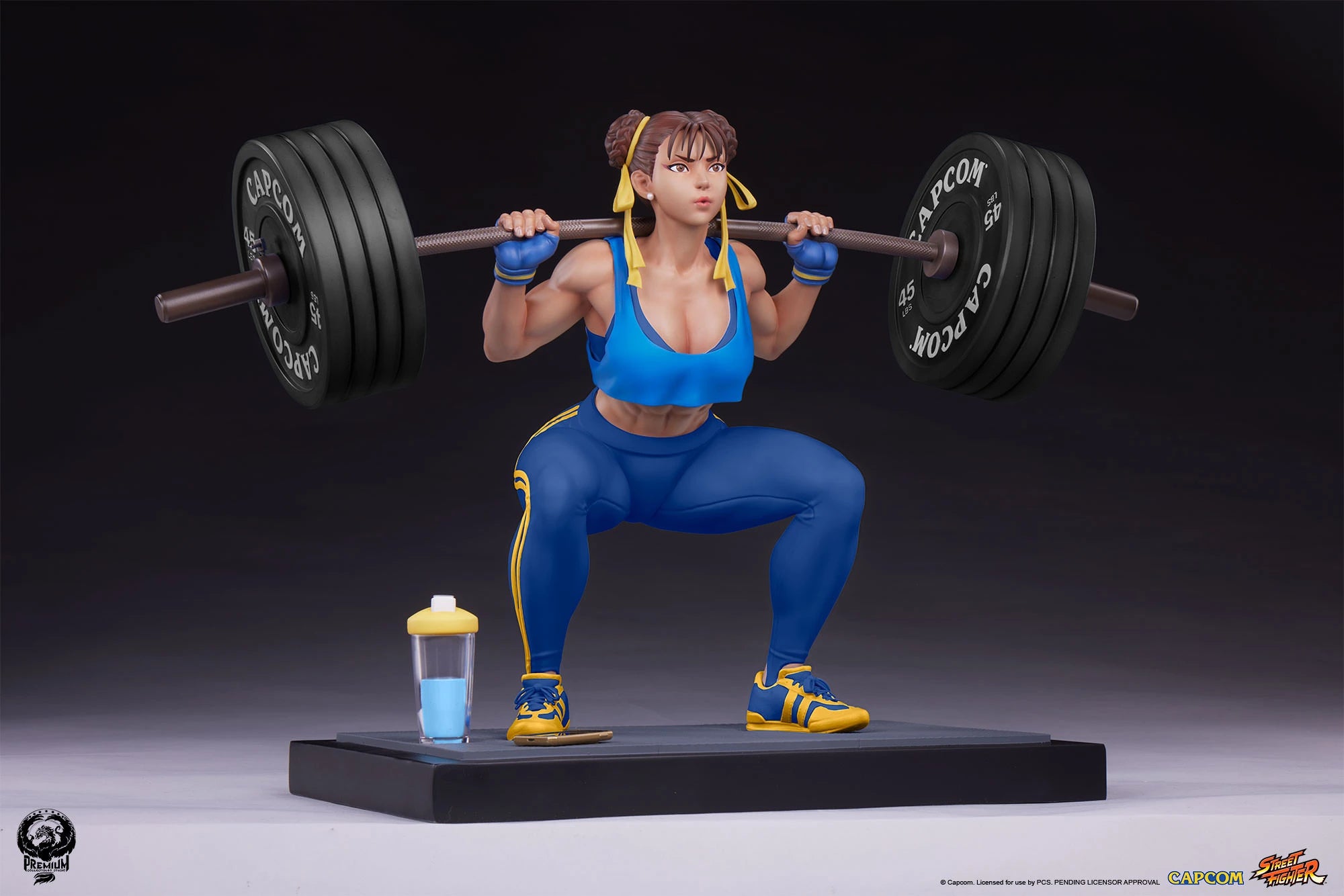 Chun-Li: Powerlifting (Alpha Edition) Quarter Scale Statue