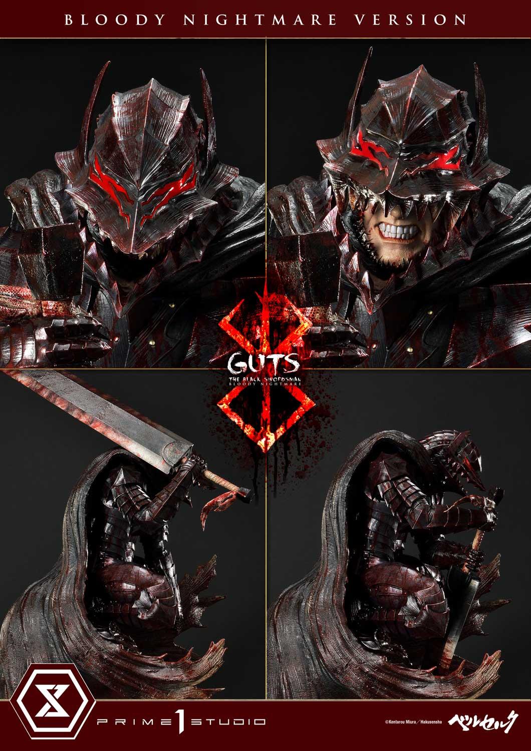 Berserk Guts Berserker Armor Bloody Nightmare Version Statue from Prime1 Studios