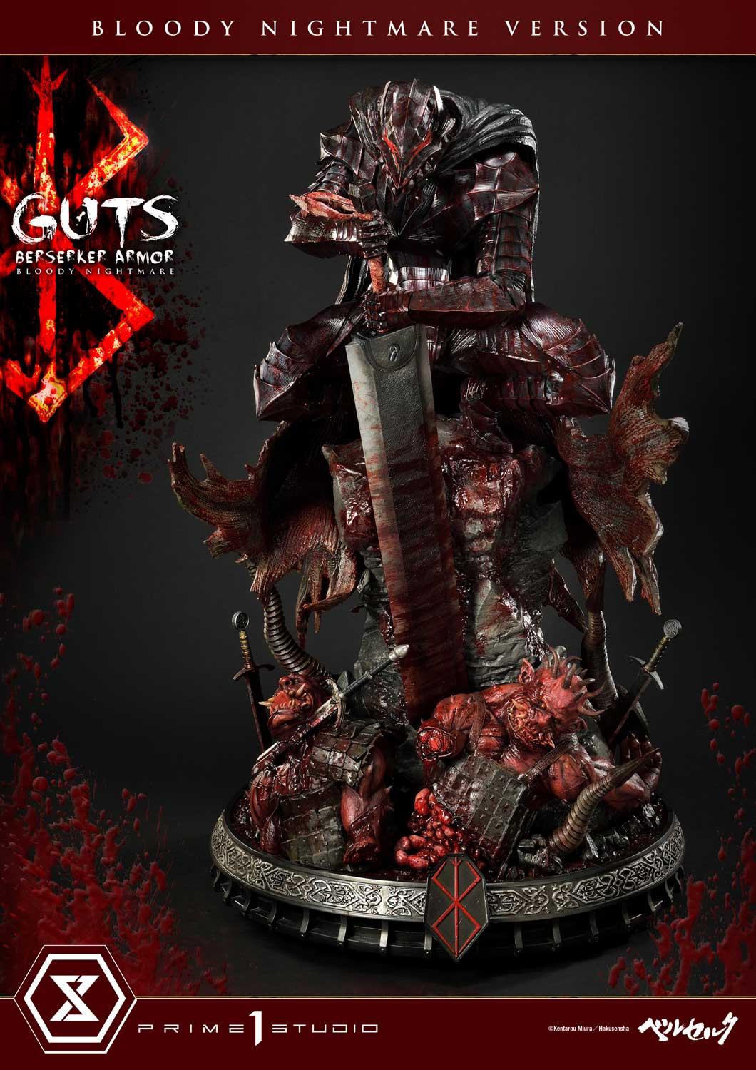 Berserk Guts Berserker Armor Bloody Nightmare Version Statue from Prime1 Studios