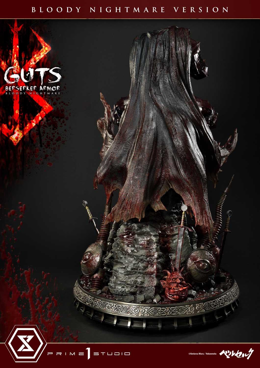 Berserk Guts Berserker Armor Bloody Nightmare Version Statue from Prime1 Studios