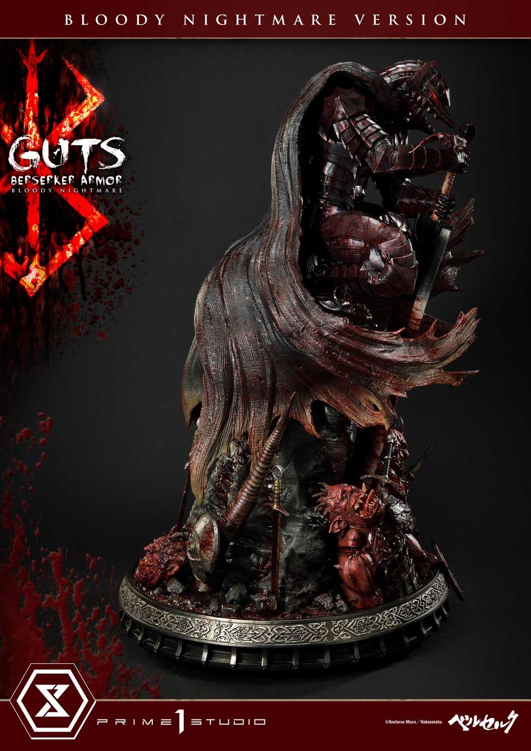 Berserk Guts Berserker Armor Bloody Nightmare Version Statue from Prime1 Studios