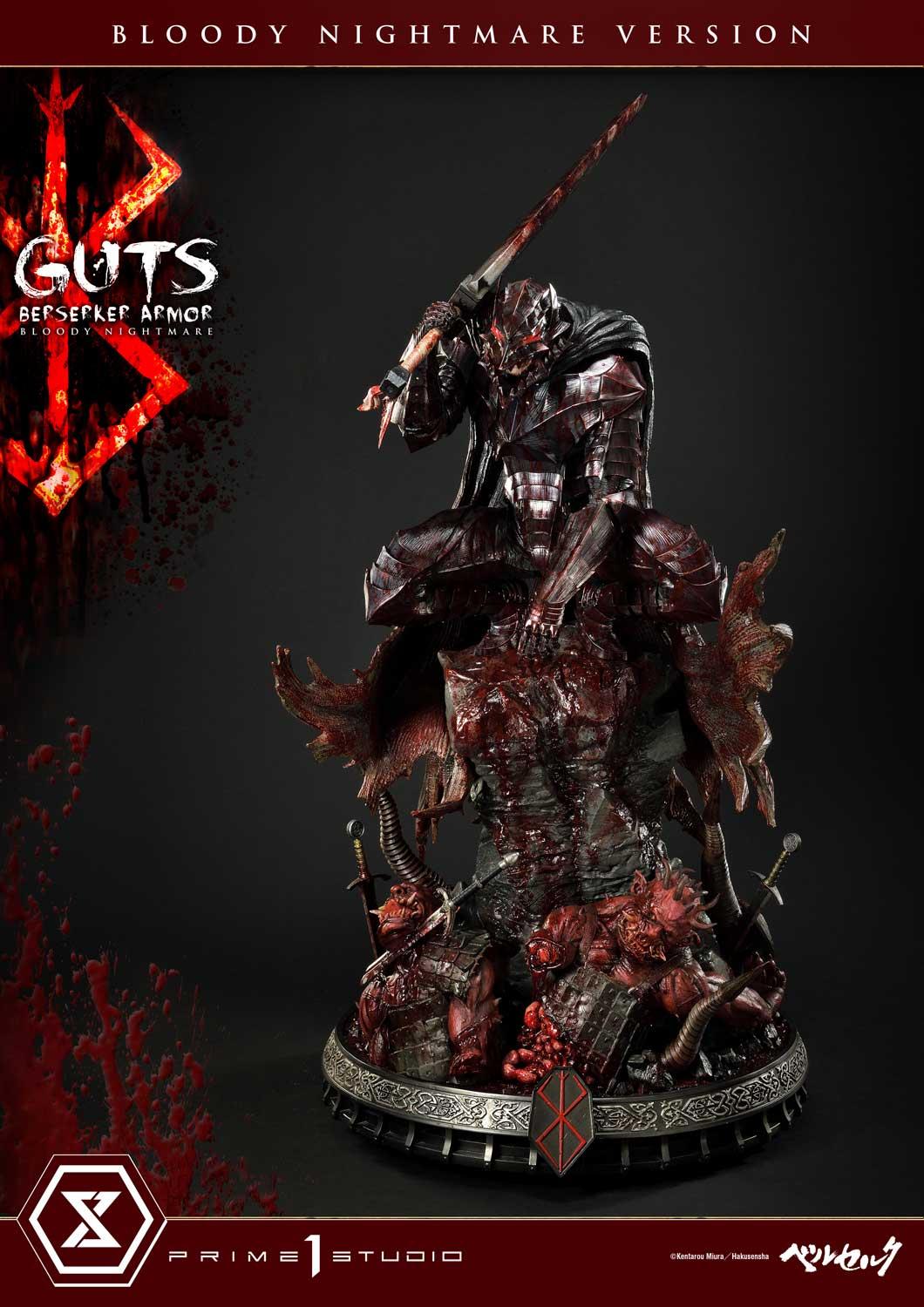 Berserk Guts Berserker Armor Bloody Nightmare Version Statue from Prime1 Studios