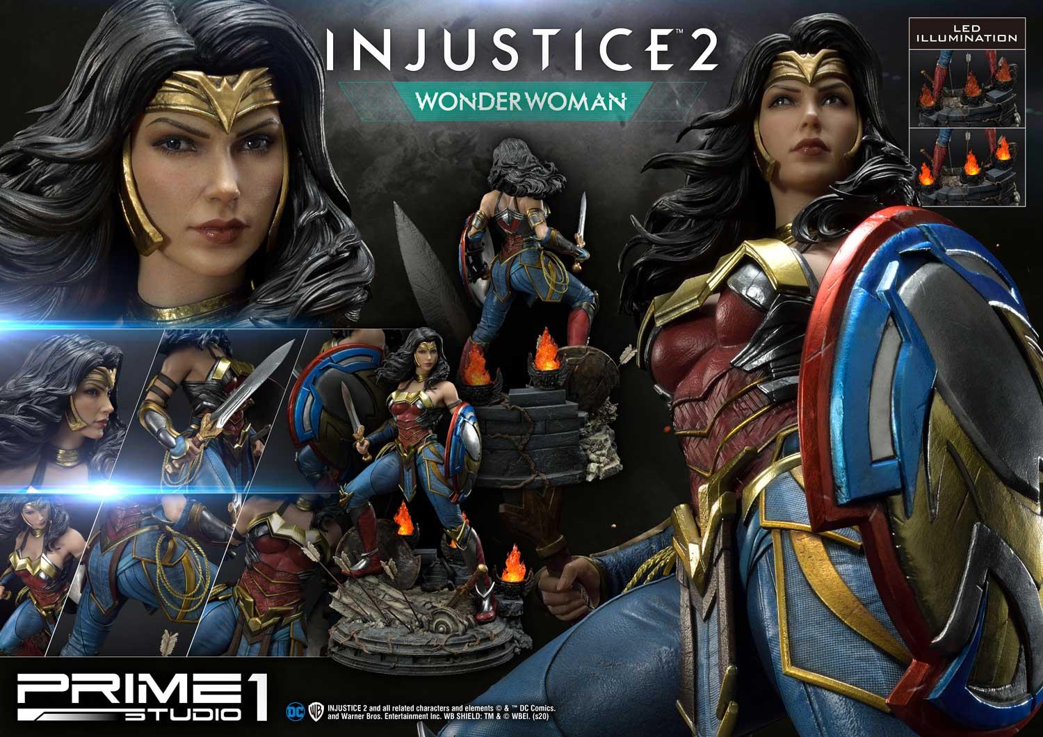 Injustice 2 Wonder Woman Statue By Prime1 Studios
