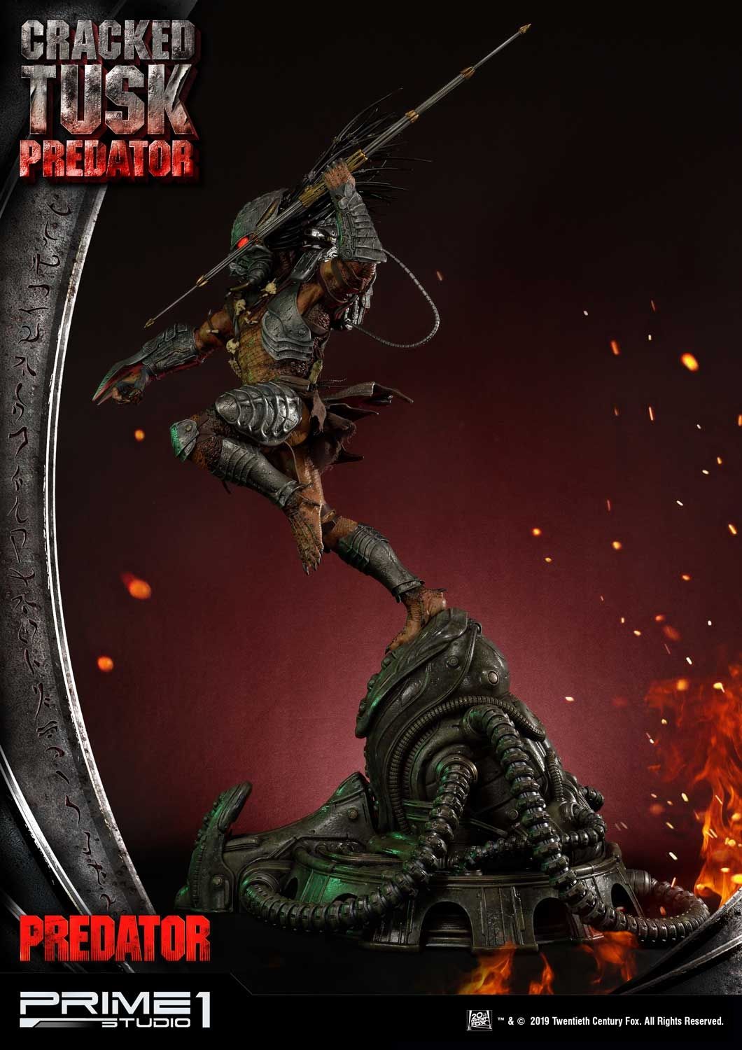 Predator (Comics) Cracked Tusk Predator Statue by Prime1 Studios