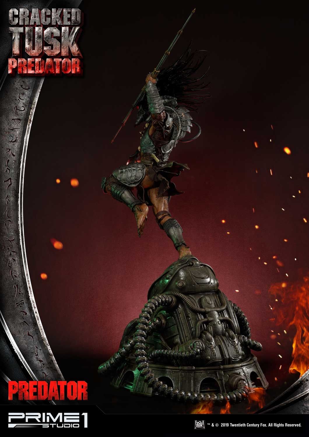 Predator (Comics) Cracked Tusk Predator Statue by Prime1 Studios