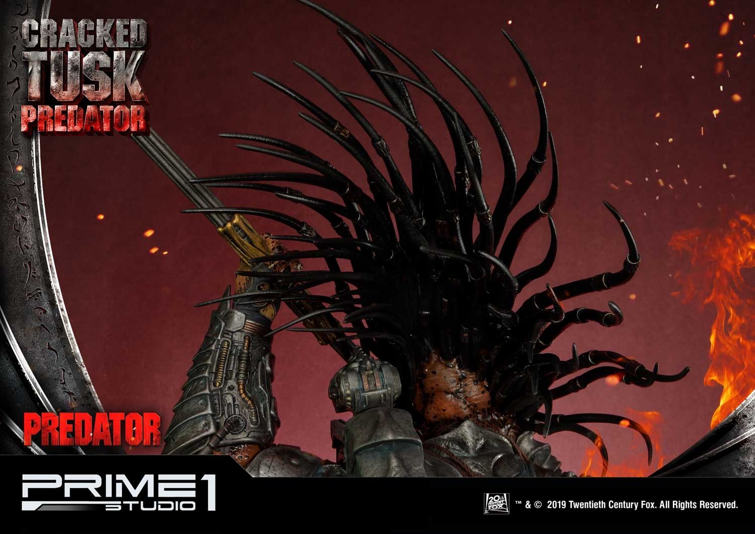 Predator (Comics) Cracked Tusk Predator Statue by Prime1 Studios