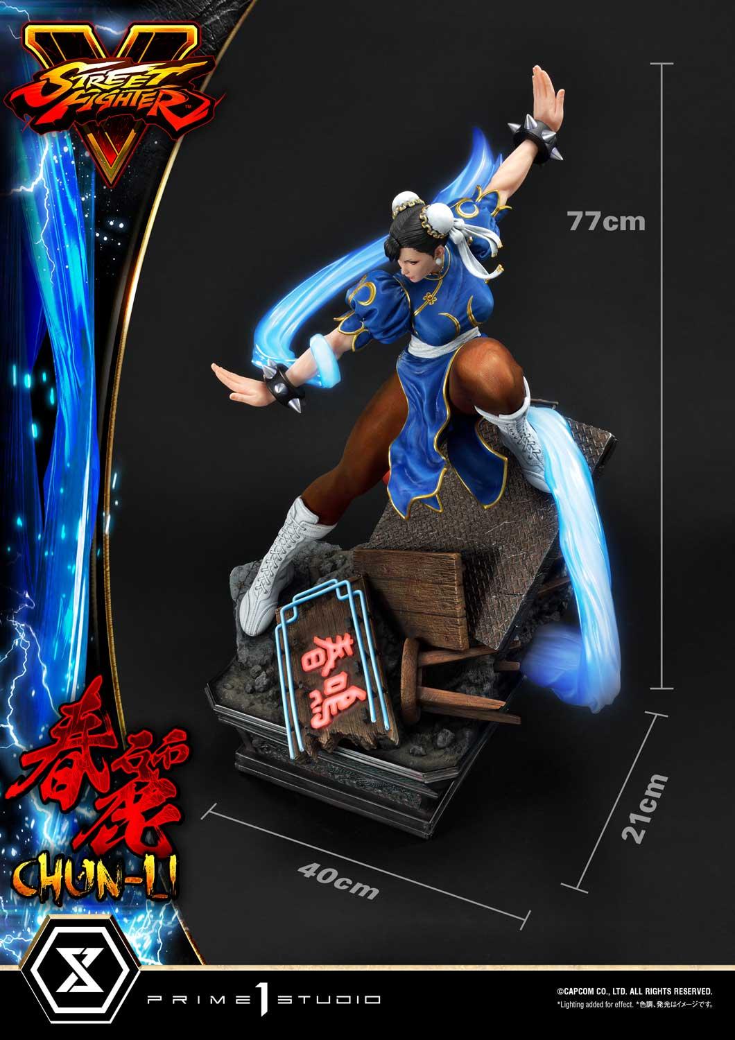 Street Fighter V Chun-Li Bonus Version Statue by Prime 1 Studio