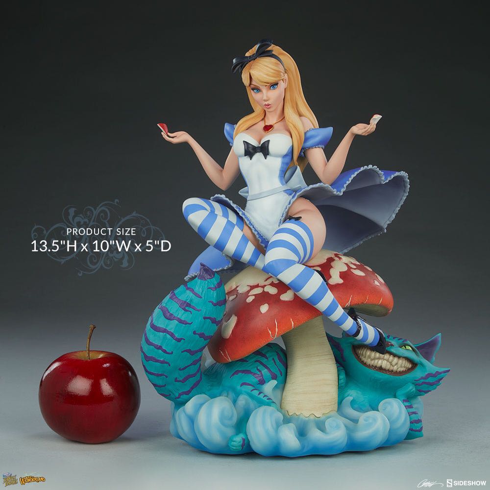 ALICE IN WONDERLAND Statues by Sideshow Collectibles