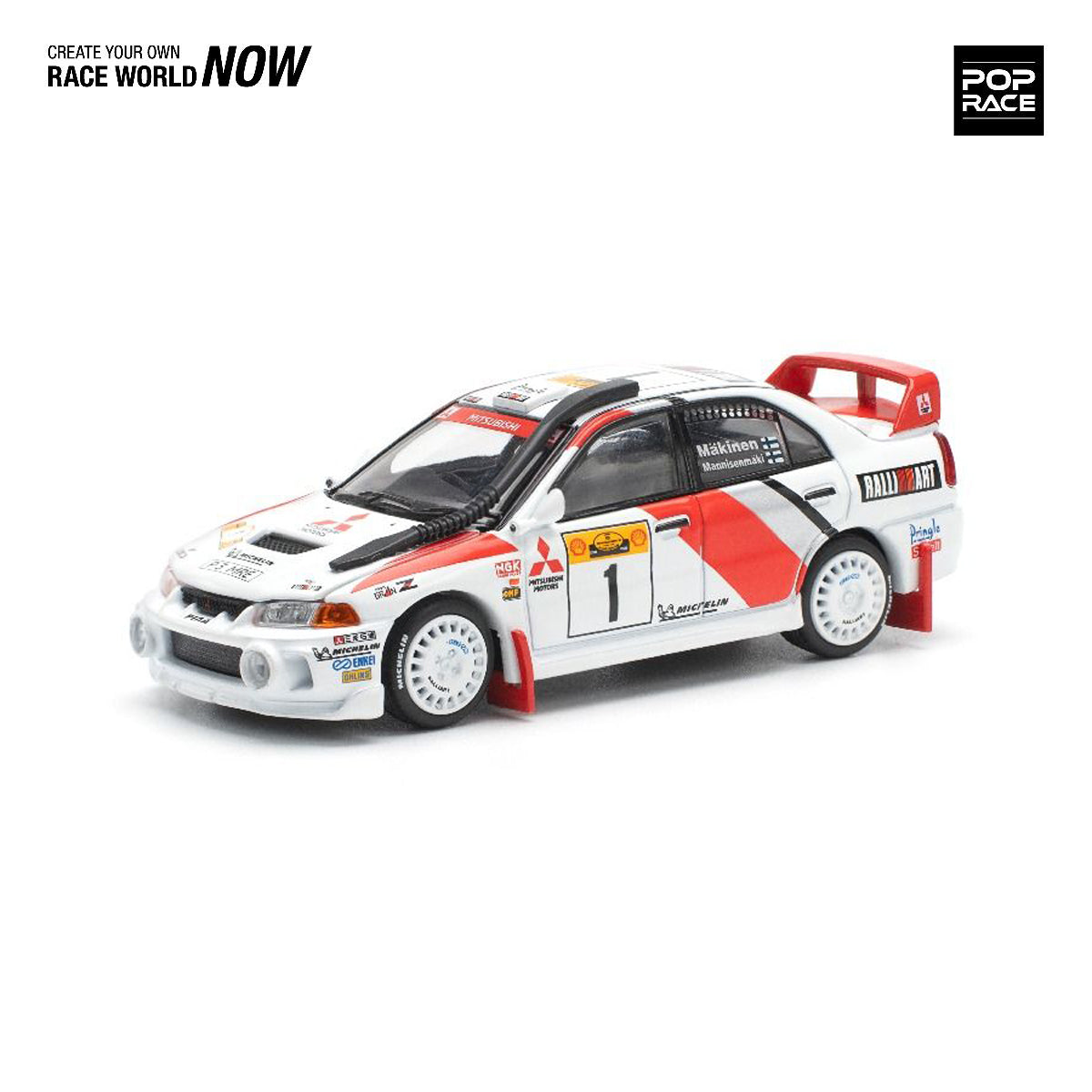 Mitsubishi Lancer EVO IV 1999 Safari Rally Kenya PR640231 by Pop Race