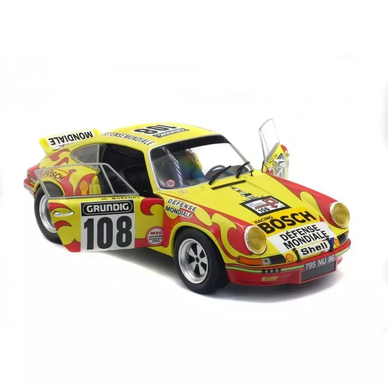 Porshe 911 RSR – Tour Auto 1973 – C.Ballot-Lena #108 1:18 Solido Die-Cast By Solido