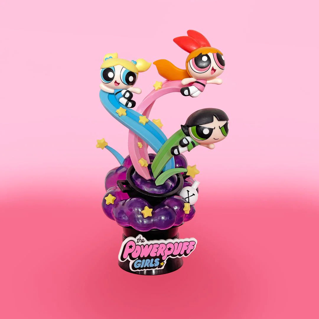 Powerpuff Girls “The Day is Saved” D-Stage Statue By Beast Kingdom