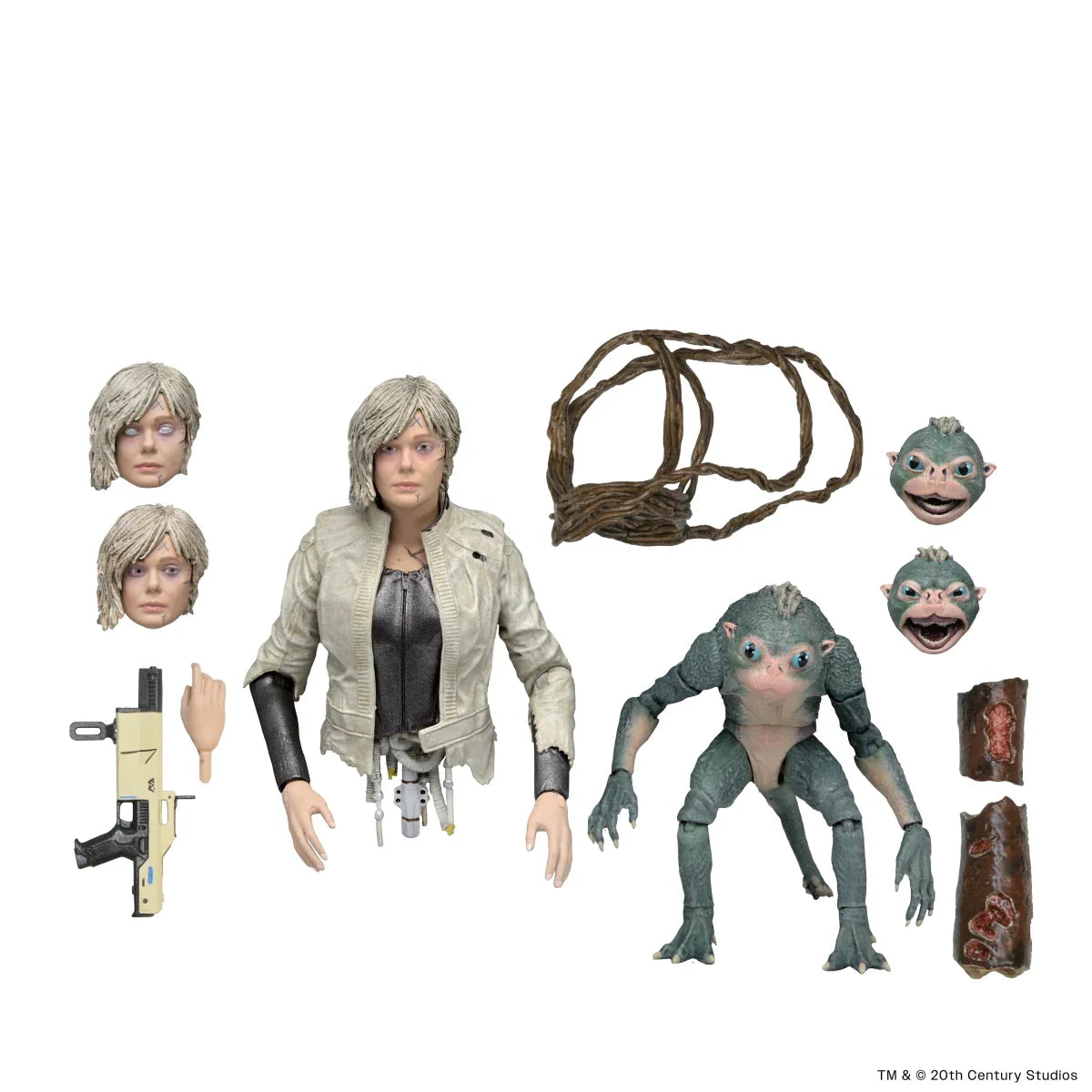 Predator Badlands Ultimate Thia & Bud Action Figures By NECA