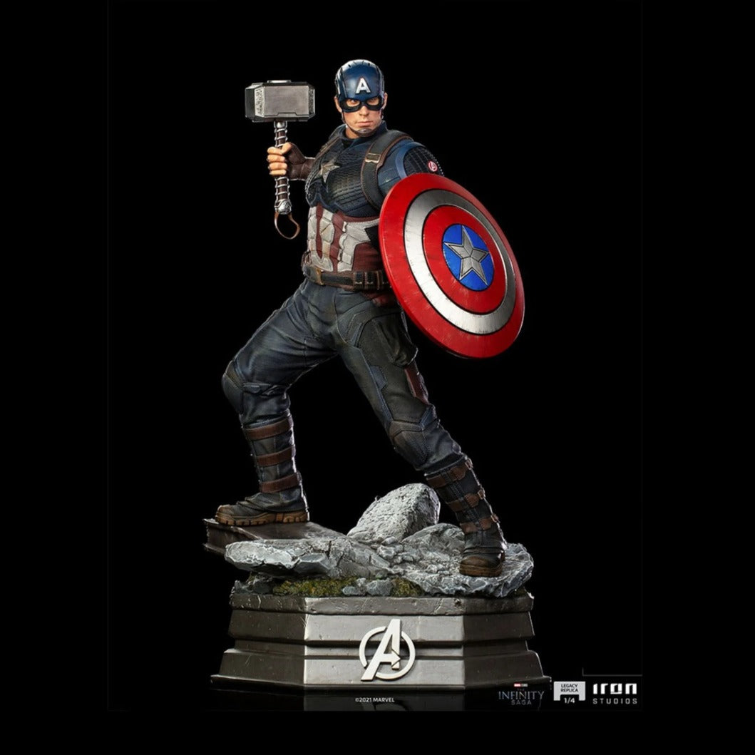 Captain America 1/4 Infinity Saga Legacy Replica by Iron Studios