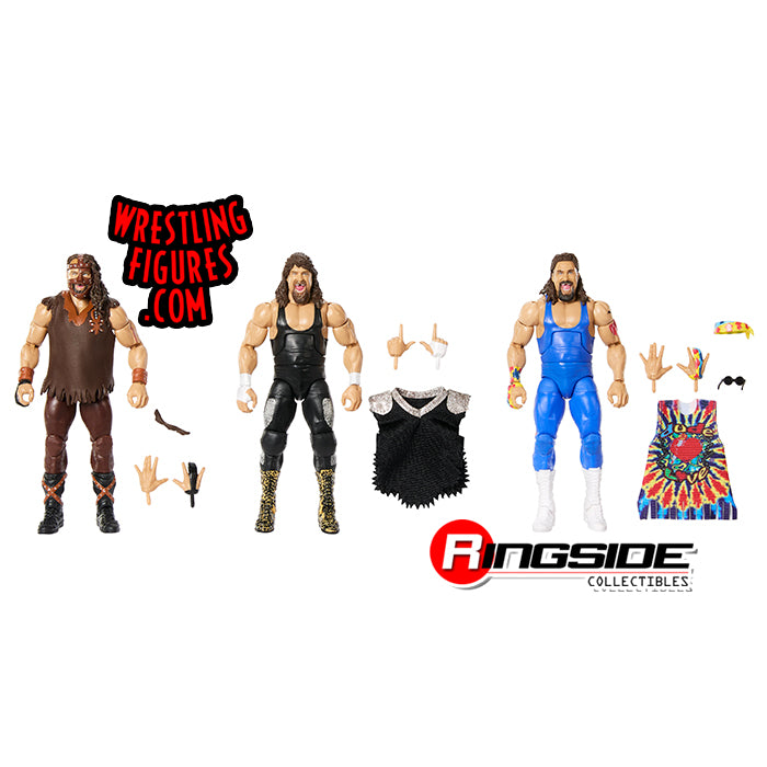 Three Faces of Foley WWE Defining Moments 3 Pack Action Figure