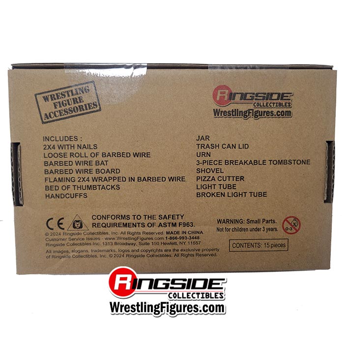 Ringside Exclusive More Hardcore 15-Piece Accessory Playset