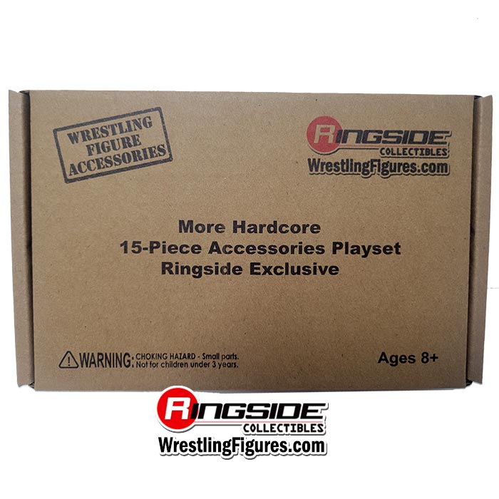 Ringside Exclusive More Hardcore 15-Piece Accessory Playset