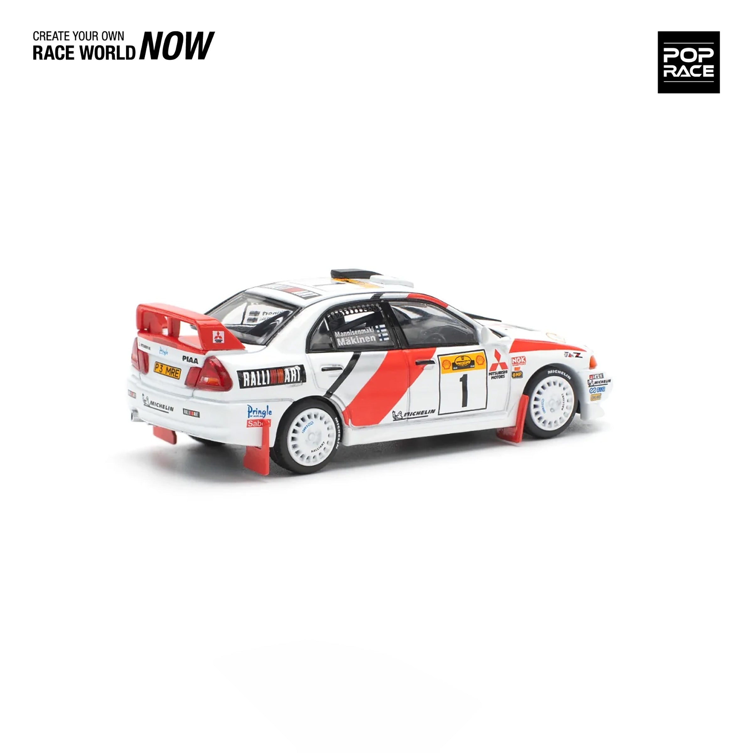 Mitsubishi Lancer EVO IV 1999 Safari Rally Kenya PR640231 by Pop Race