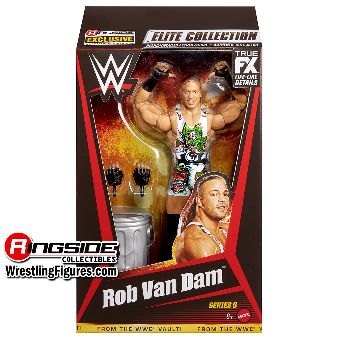 Rob Van Dam (RVD) (Green Dragon) WWE Vault Ringside Exclusive Action Figure