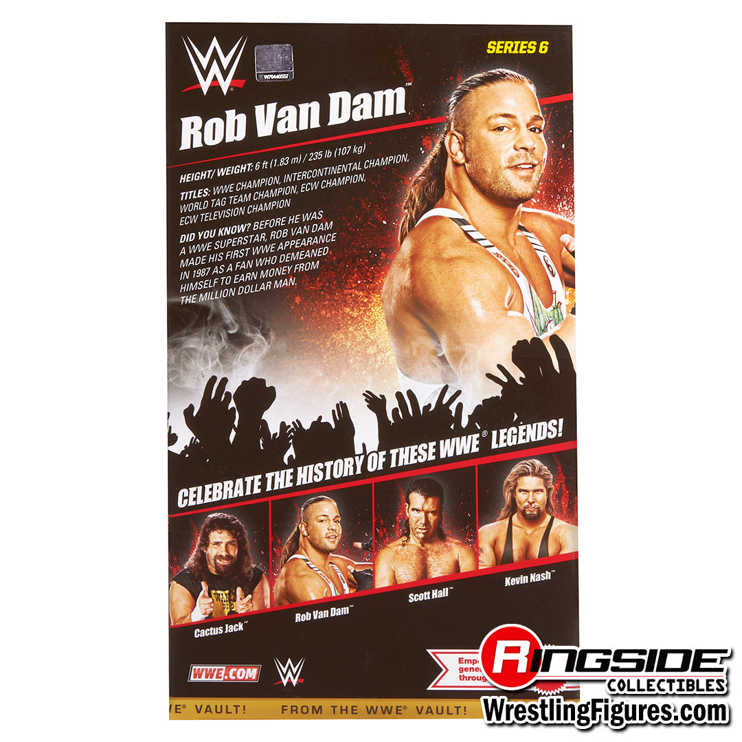 Rob Van Dam (RVD) (Green Dragon) WWE Vault Ringside Exclusive Action Figure