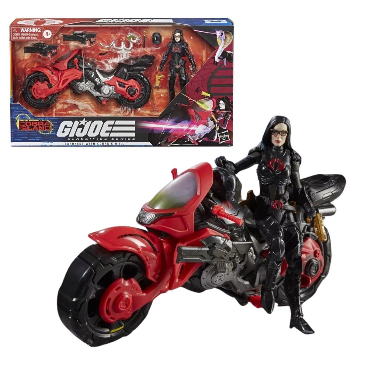 G.I. Joe Classified Series Baroness with COBRA C.O.I.L