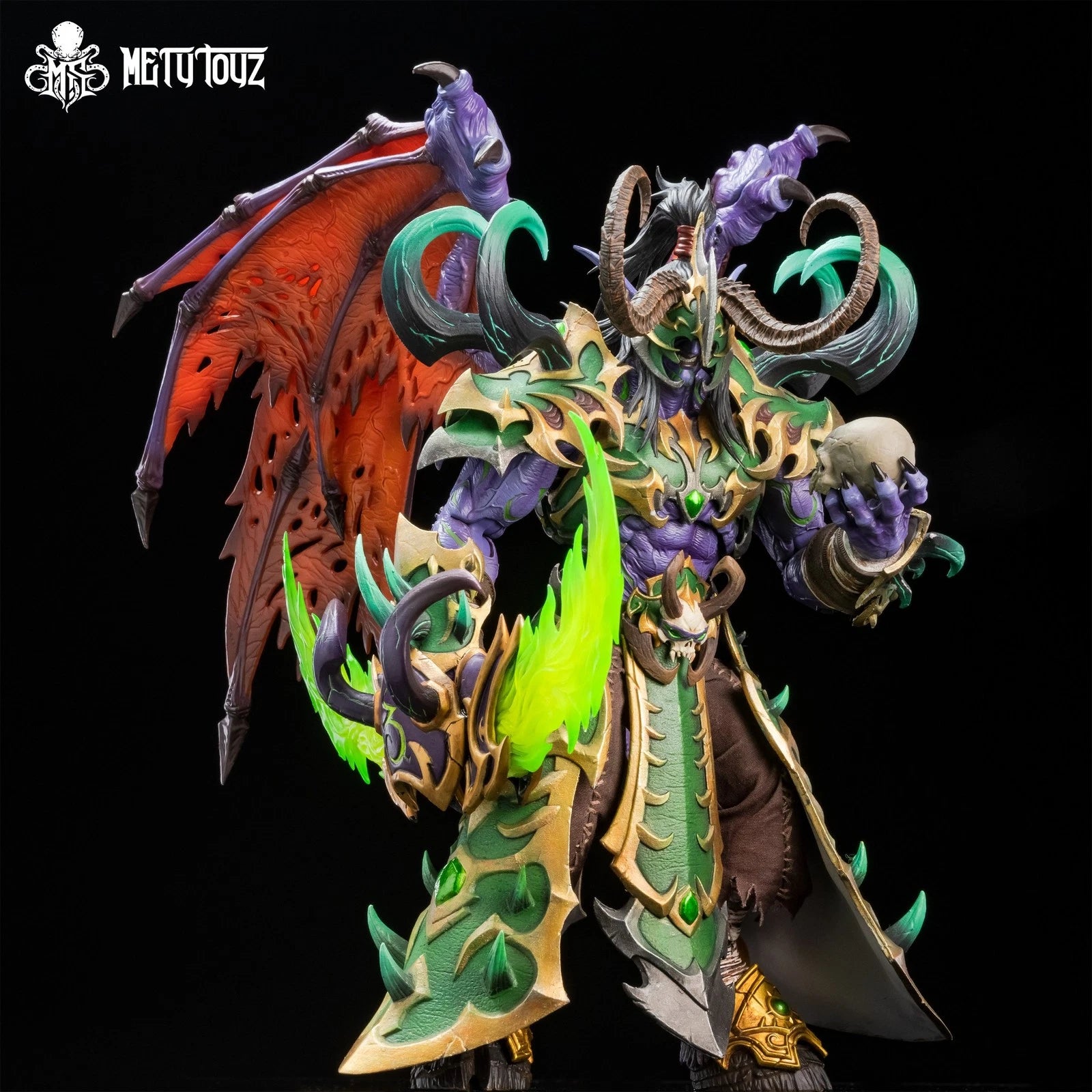 Metytoyz WF 2025 Limited Demon Hunter Illidan 1:10 Action Figure