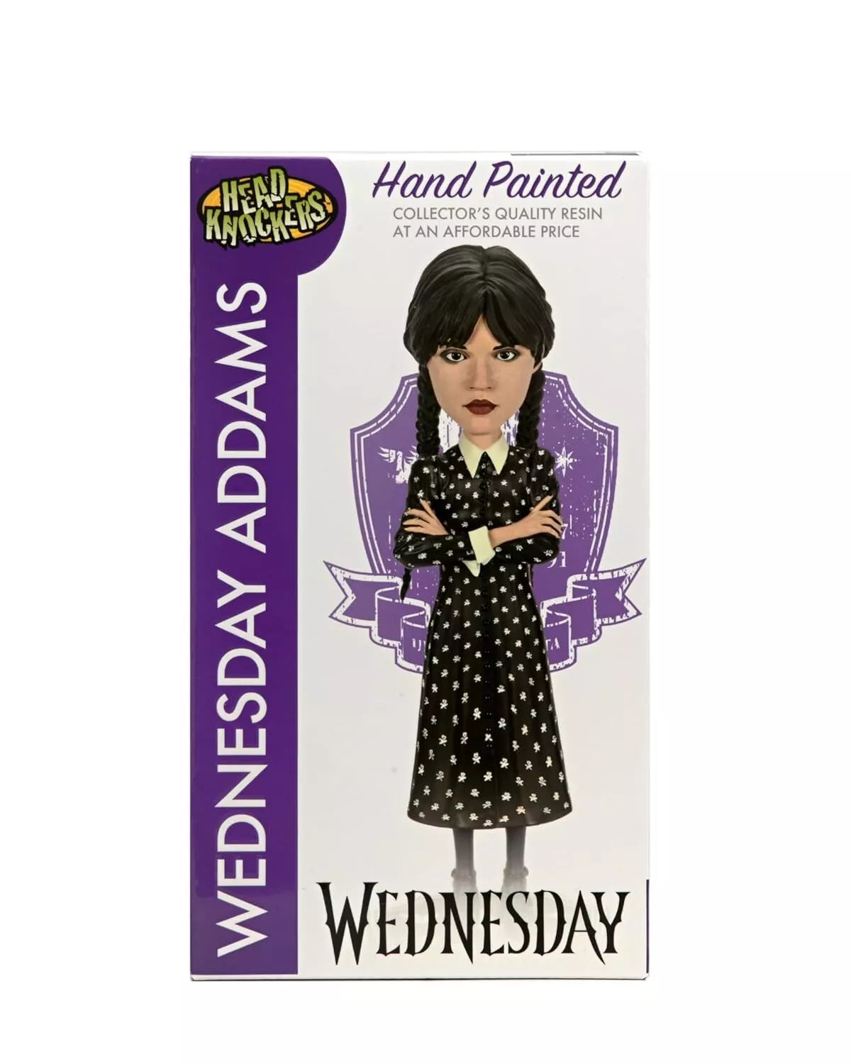 The Wednesday Addams Head Knocker Bobble-Head