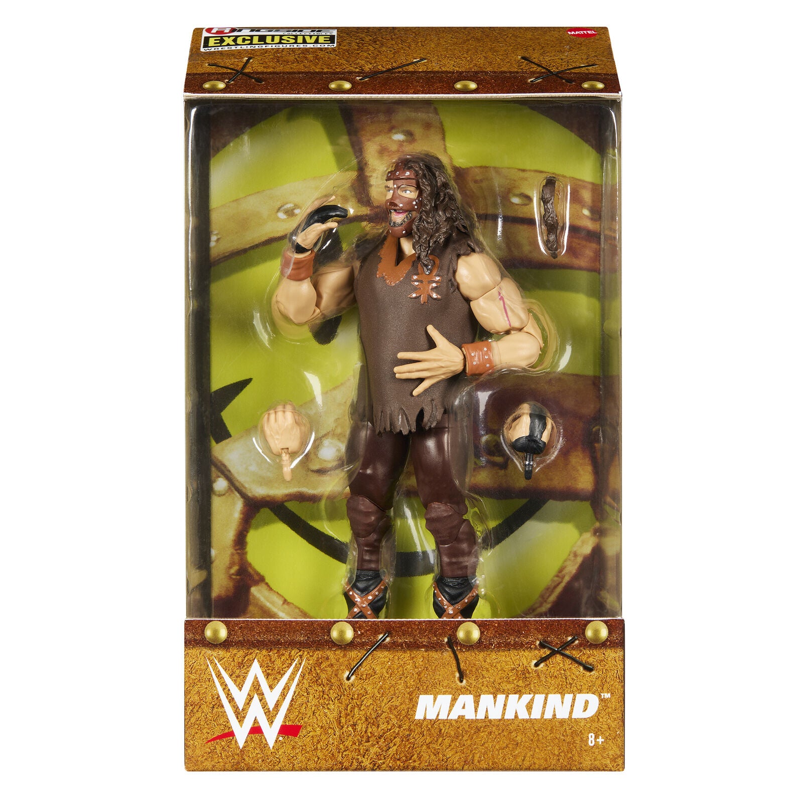 Mankind Brown WWE Elite Exclusive Action Figure