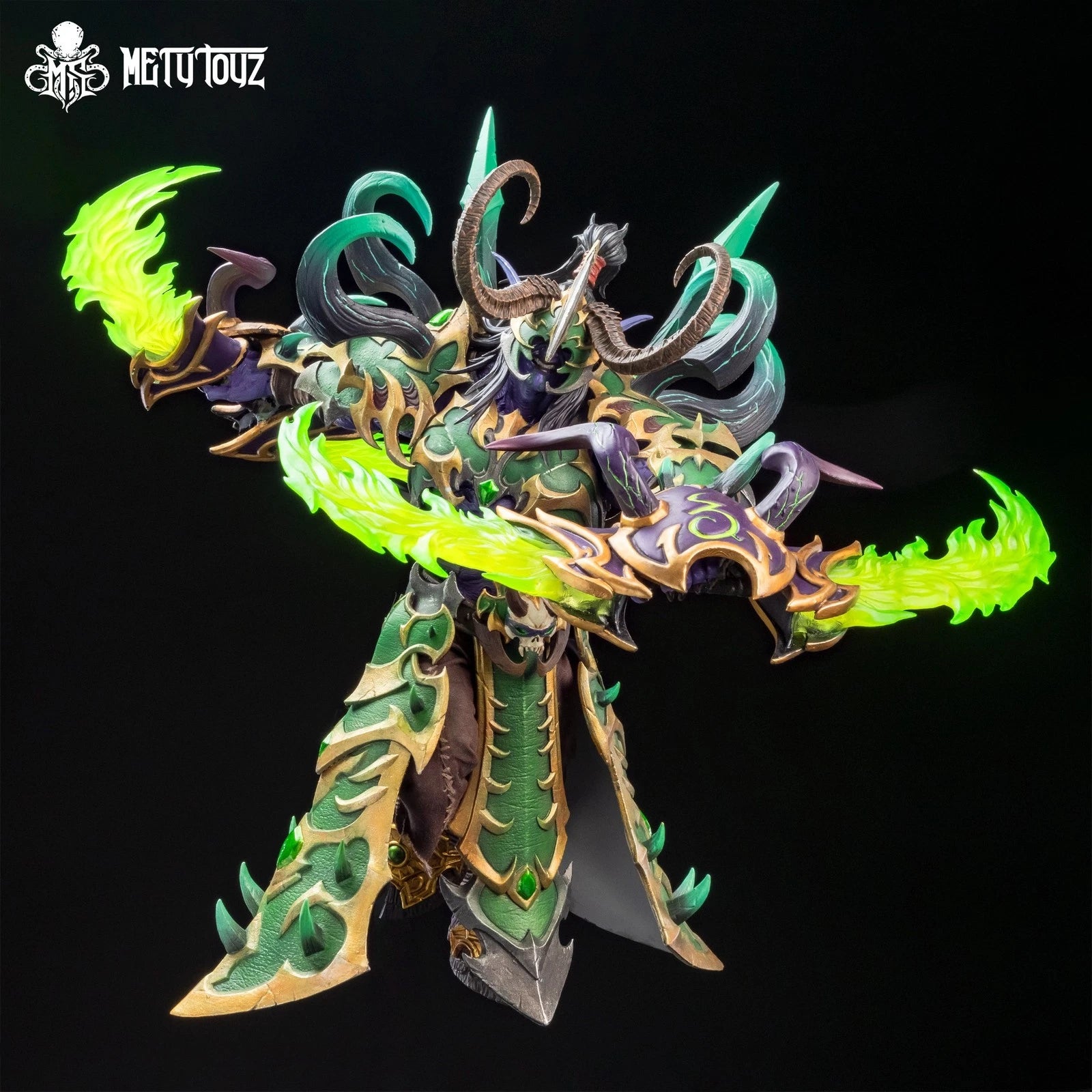 Metytoyz WF 2025 Limited Demon Hunter Illidan 1:10 Action Figure