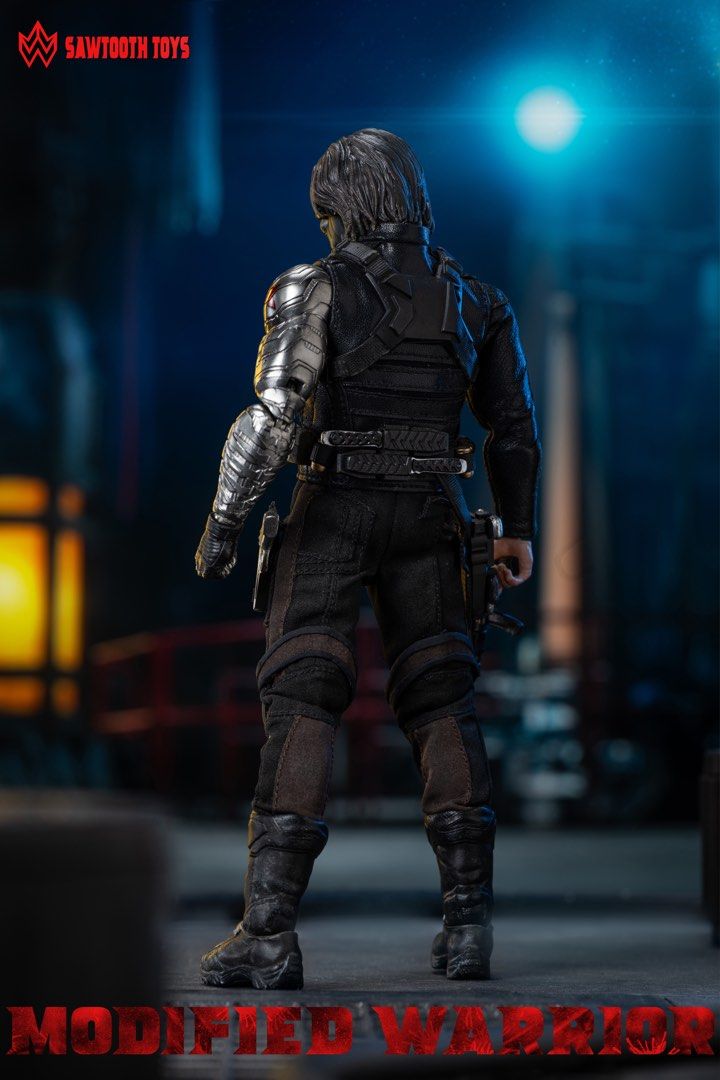 Modified Warrior Action Figure by Sawtooth Toys