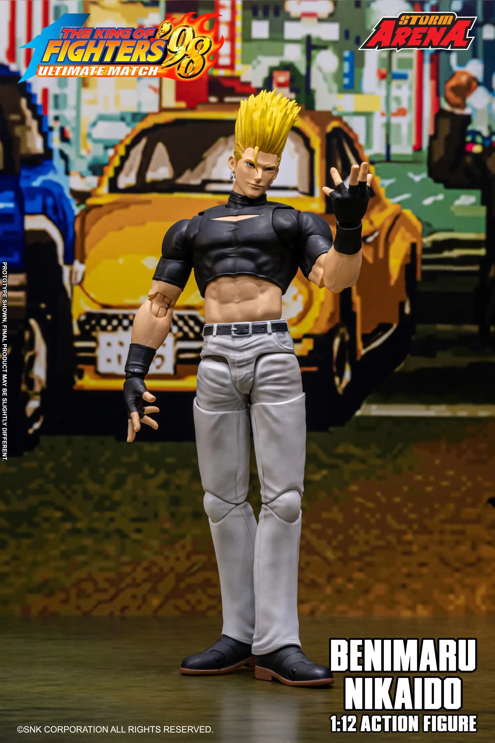 The King of Fighters '98 Ultimate Match Storm Arena Benimaru Nikaido Action Figure