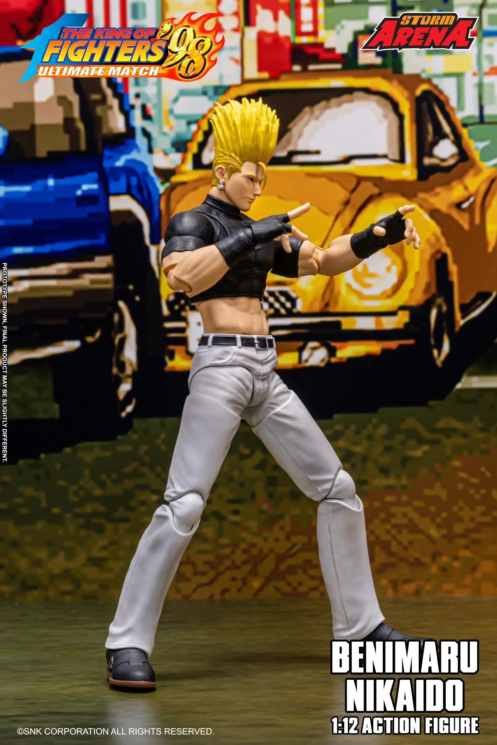 The King of Fighters '98 Ultimate Match Storm Arena Benimaru Nikaido Action Figure