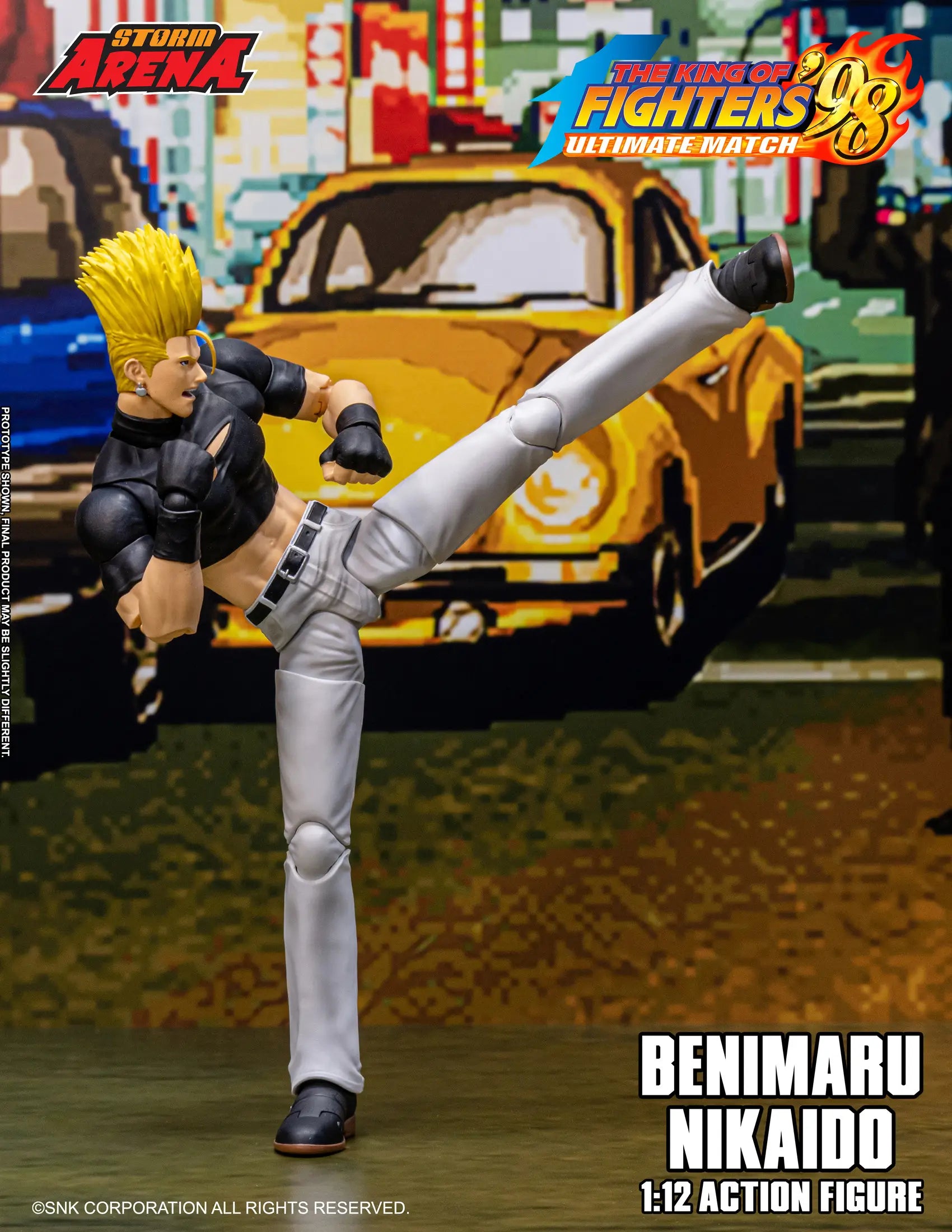 The King of Fighters '98 Ultimate Match Storm Arena Benimaru Nikaido Action Figure