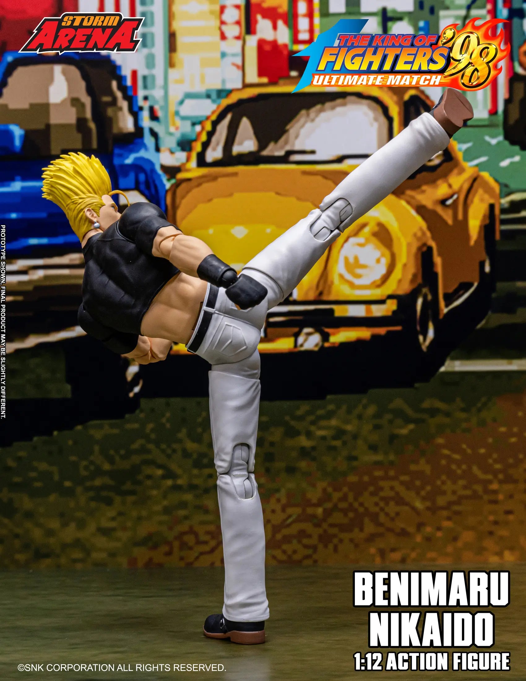The King of Fighters '98 Ultimate Match Storm Arena Benimaru Nikaido Action Figure
