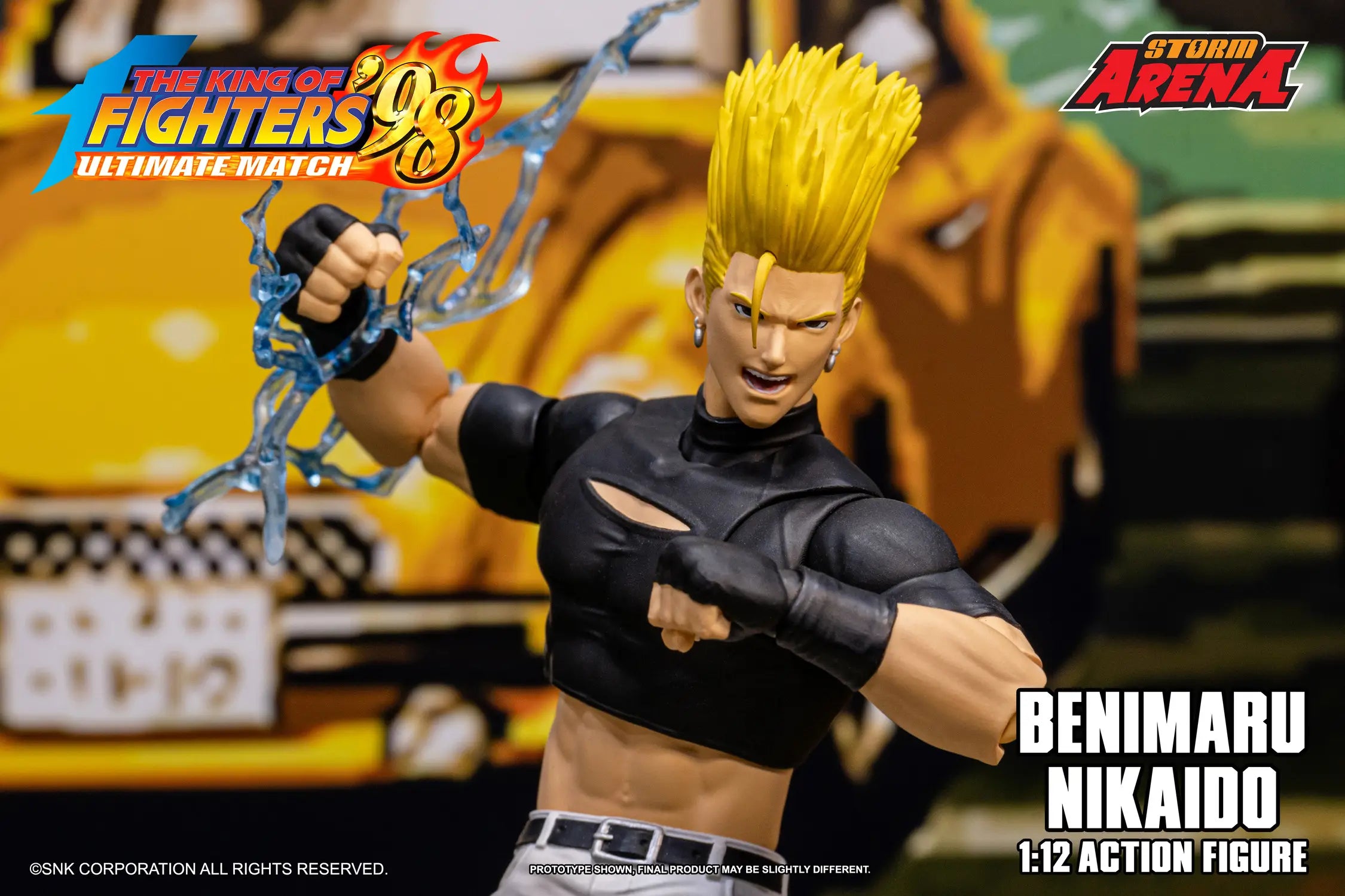 The King of Fighters '98 Ultimate Match Storm Arena Benimaru Nikaido Action Figure