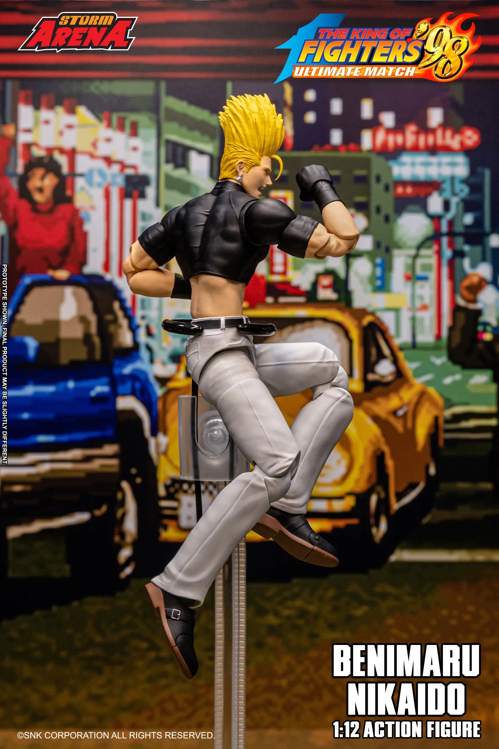 The King of Fighters '98 Ultimate Match Storm Arena Benimaru Nikaido Action Figure