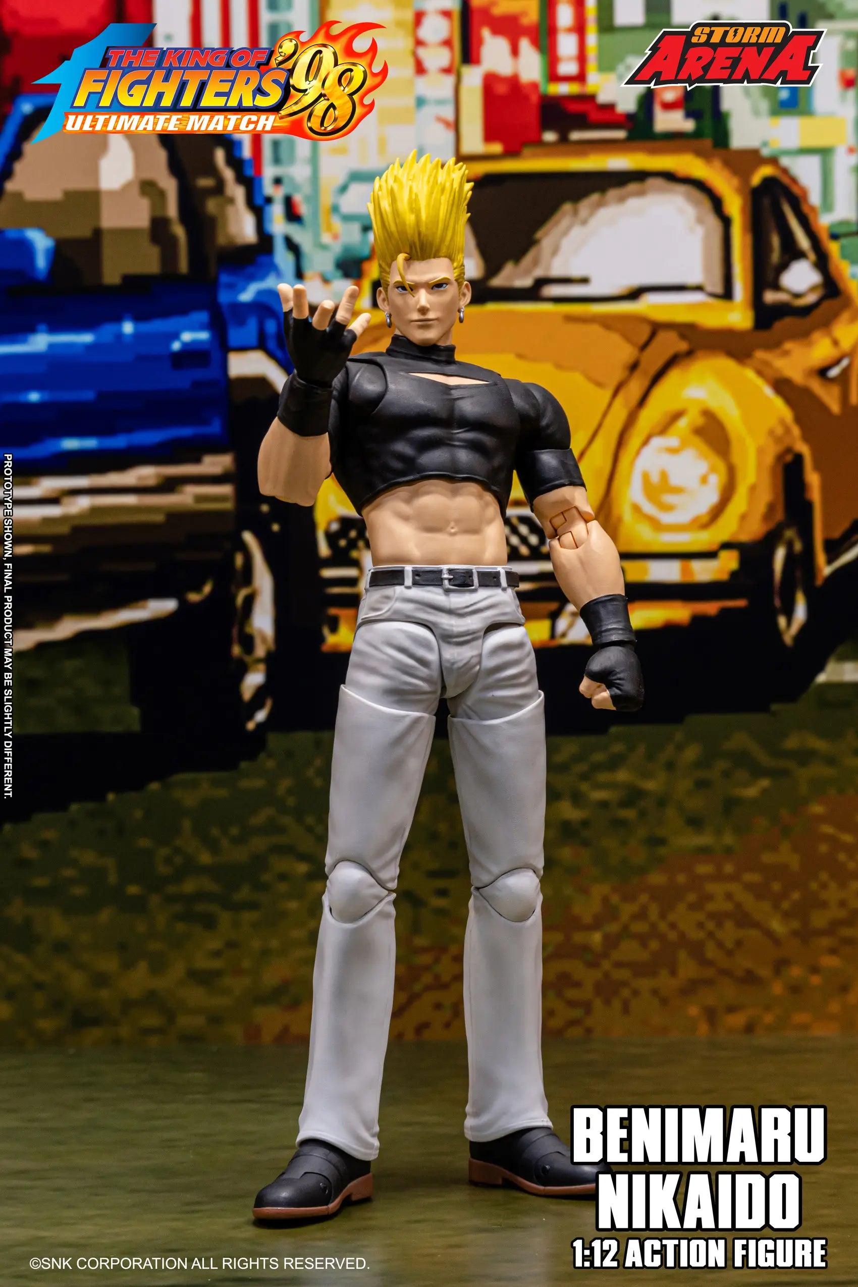 The King of Fighters '98 Ultimate Match Storm Arena Benimaru Nikaido Action Figure
