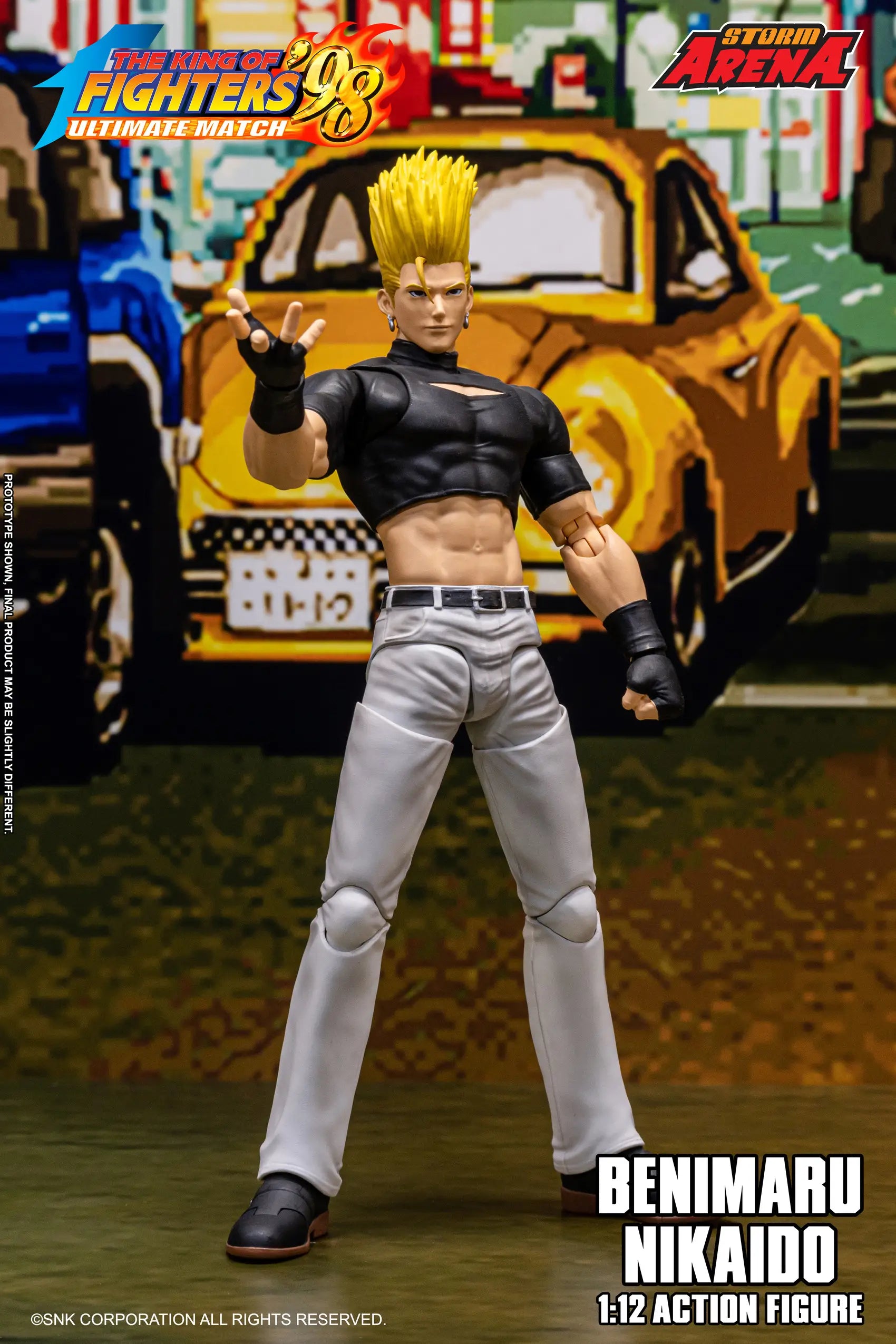 The King of Fighters '98 Ultimate Match Storm Arena Benimaru Nikaido Action Figure
