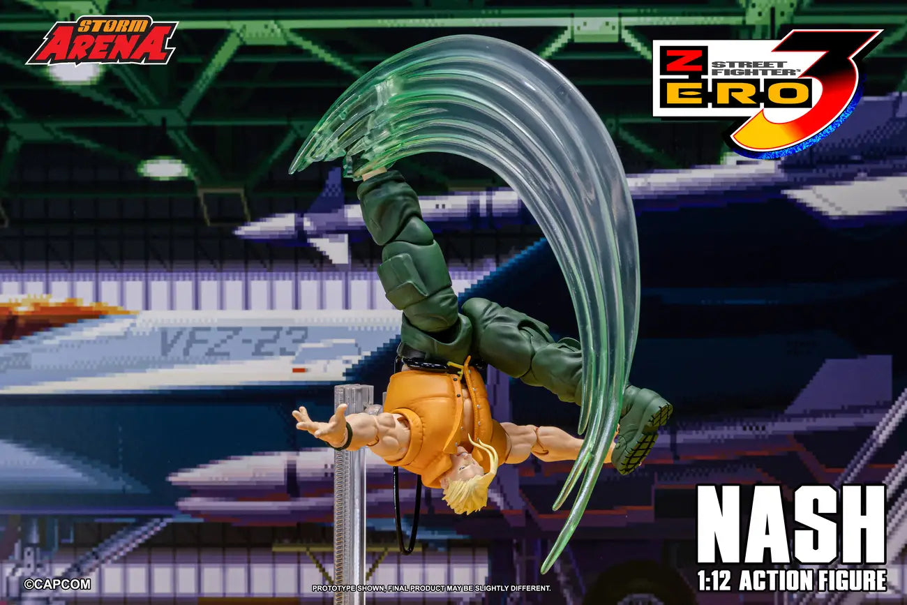 Street Fighter Alpha 3 Storm Arena Nash Action Figure