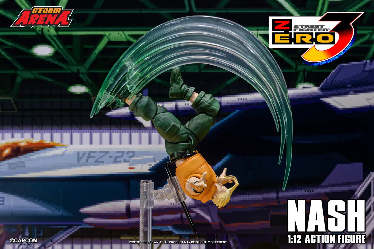 Street Fighter Alpha 3 Storm Arena Nash Action Figure