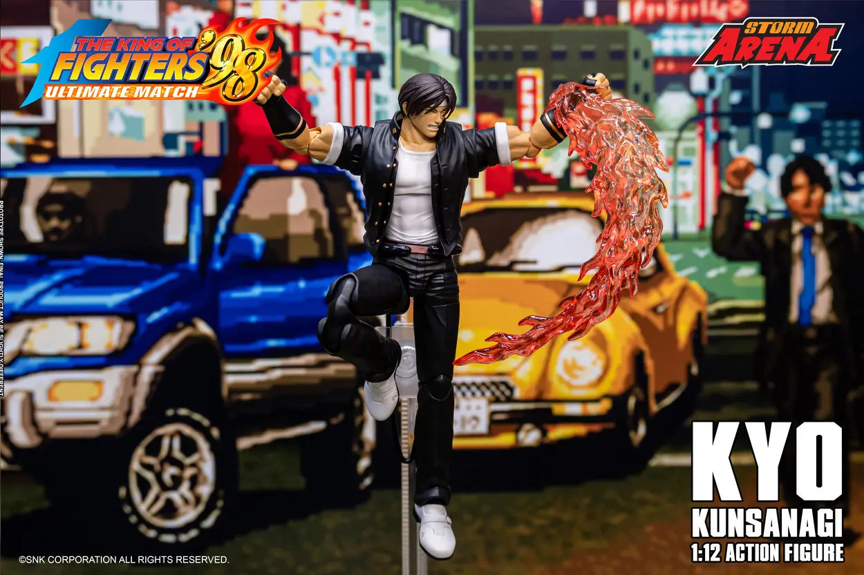The King of Fighters '98 Ultimate Match Storm Arena Kyo Kusanagi Action Figure