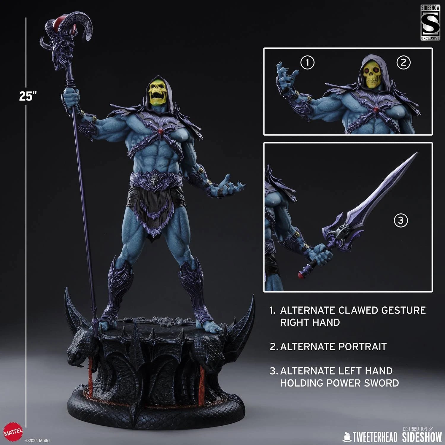 Skeletor Legends (Classic Edition Maquette Statue By Sideshow Collectibles