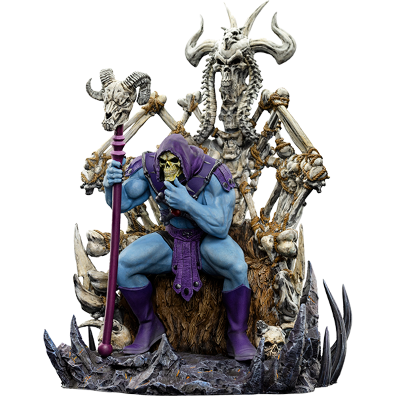 Skeletor On Throne By Iron Studios