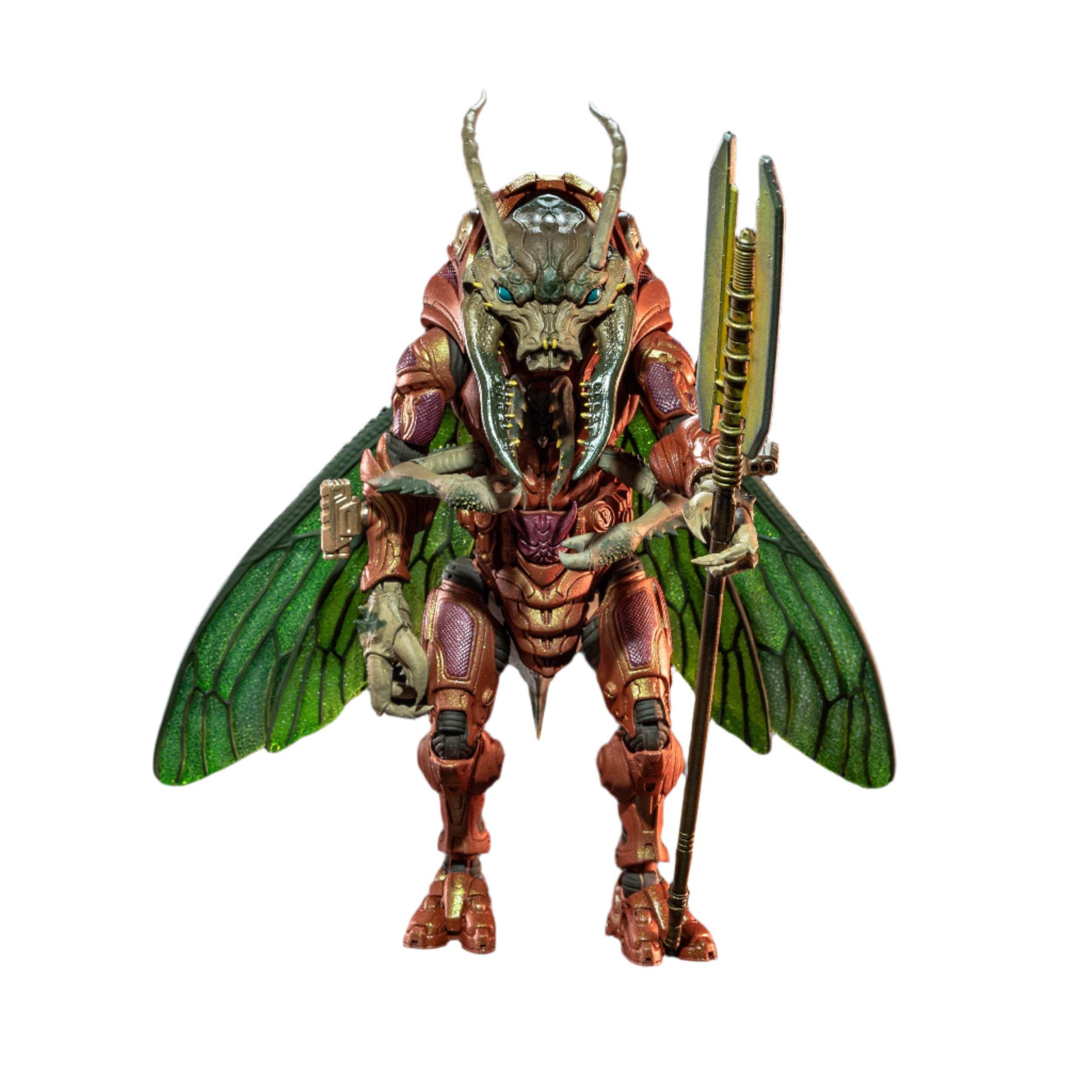 Cosmic Legions Hvalkatar: Book One Sphexxian Block Commander Deluxe Action Figure