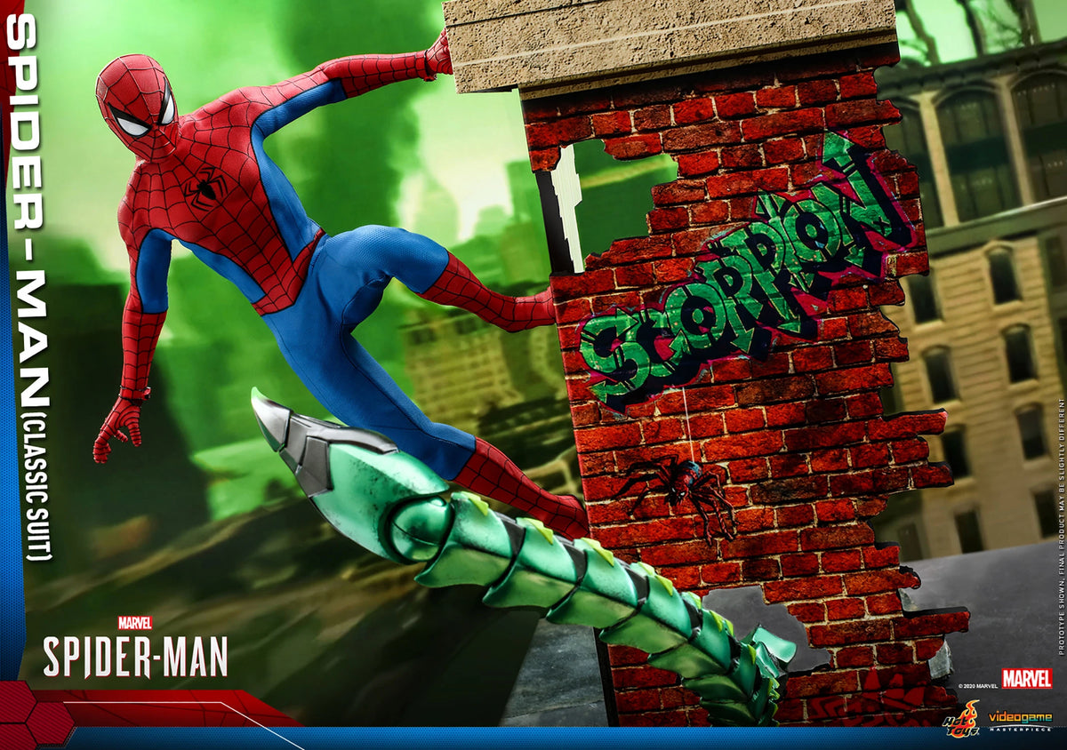 Spider-Man (Classic Suit) Sixth Scale Figure By Hot Toys
