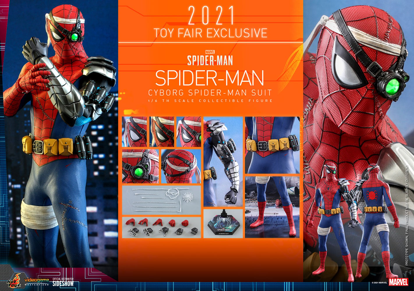 Spider-Man (Cyborg Spider-Man Suit) By Hot Toys