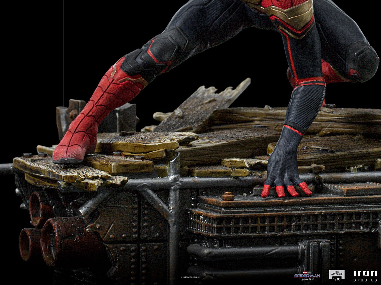 Spider-Man: No Way Home Spider-Man (Peter #1) BDS 1/10 Statue by Iron Studios