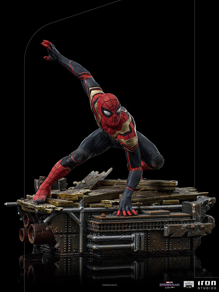 Spider-Man: No Way Home Spider-Man (Peter #1) BDS 1/10 Statue by Iron Studios