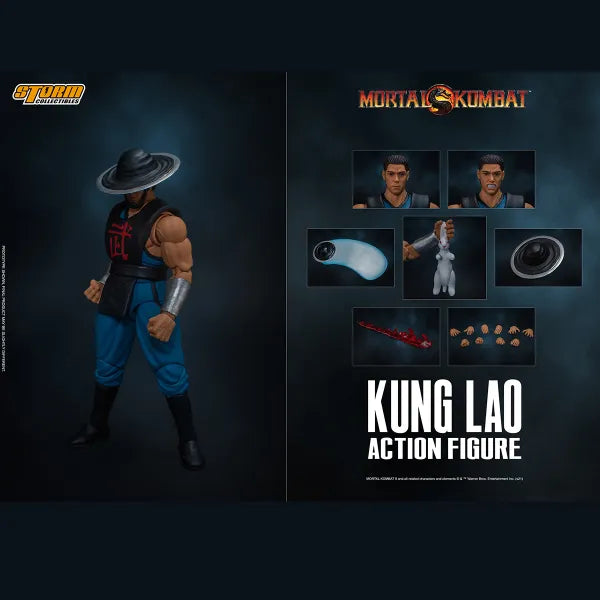 Mortal Kombat Kung Lao 1:12 Scale Figure by Storm Collectibles