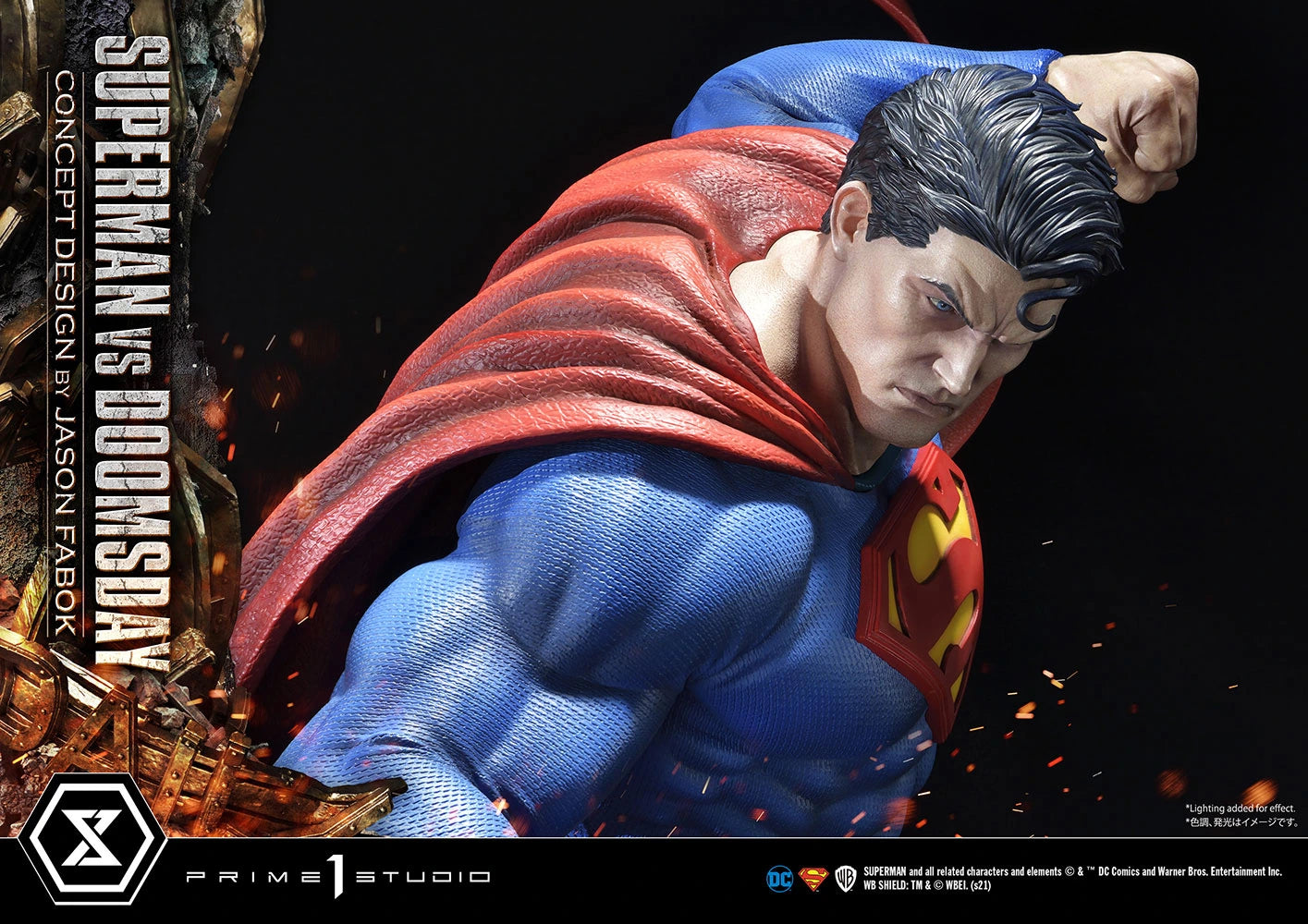 SUPERMAN VS DOOMSDAY Statue by Prime 1 Studio